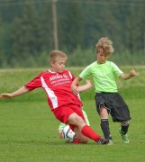 TSV F-Jugend gegen Oberbeuren Foto M. Gromer