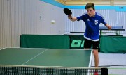 TSV Tischtennis Jugendmeisterschaft HP Vereinsmeister Luca 2018 Foto S. Frewein