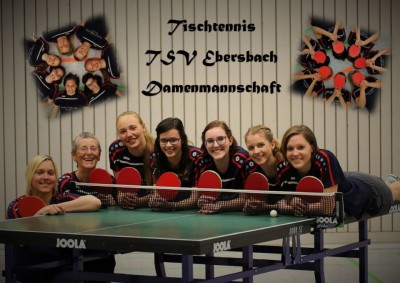 TSV Ebersbach Tischtennis 1. Damenmannschaft | Foto M. Frick