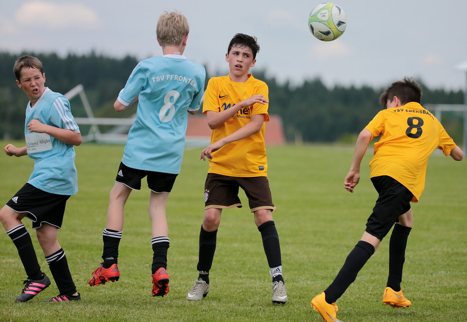 TSV | Fussball: SG D-Jugend gegen Pfronten gewinnt 2:1 am 25.06.2016