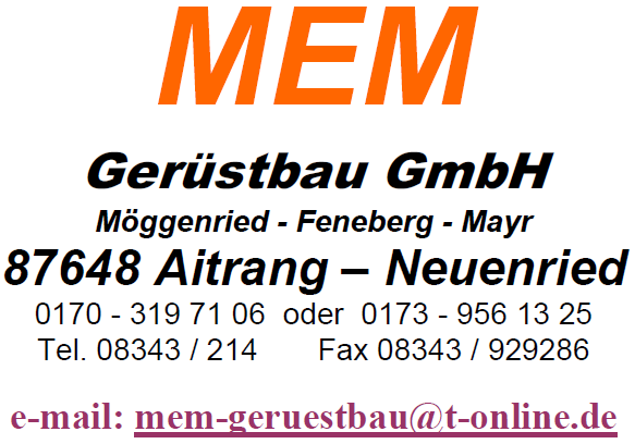 Logo MEM Gerüstbau