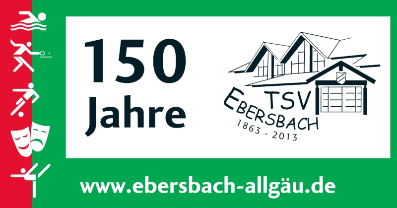 TSV 150 Jahre Banner